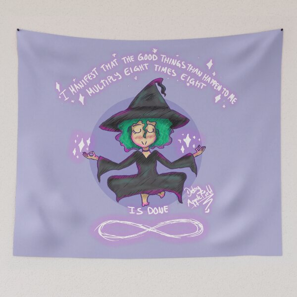Item preview, Good Vibes Witch designed and sold by DebyApplefield.