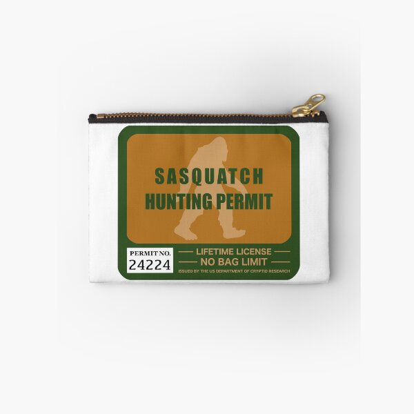 Item preview, Sasquatch Hunting Permit designed and sold by haldoodles18.