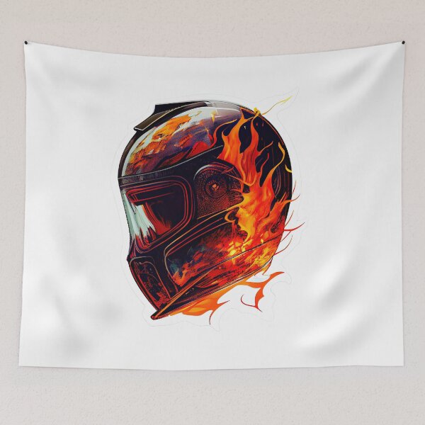Item preview, Fire Helmet designed and sold by MrBadDream.