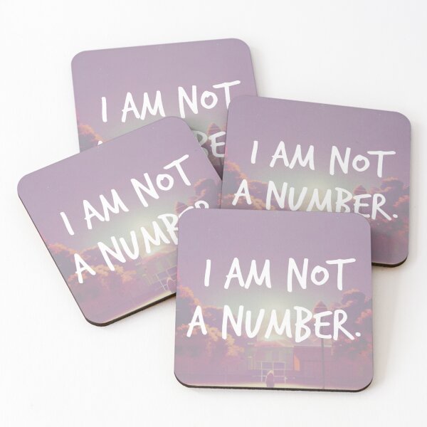Item preview, i am  not a number. designed and sold by Bethan Rose Studio.