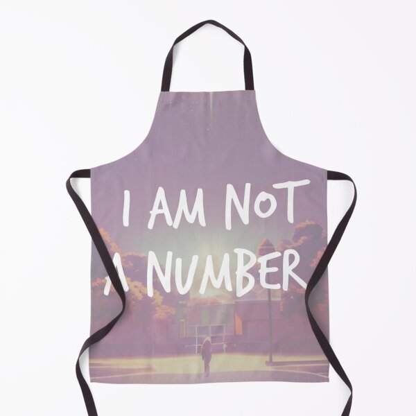 Item preview, i am not a number. designed and sold by Bethan Rose Studio.