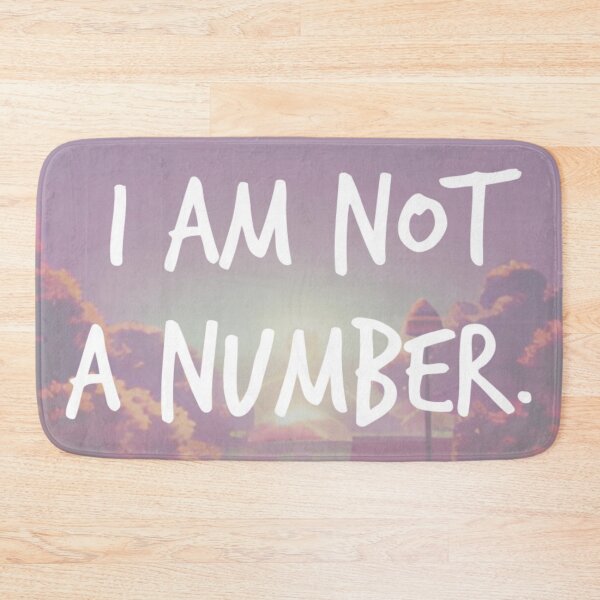 Item preview, i am  not a number. designed and sold by Bethan Rose Studio.