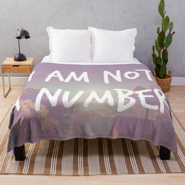 Item preview, i am not a number. designed and sold by Bethan Rose Studio.