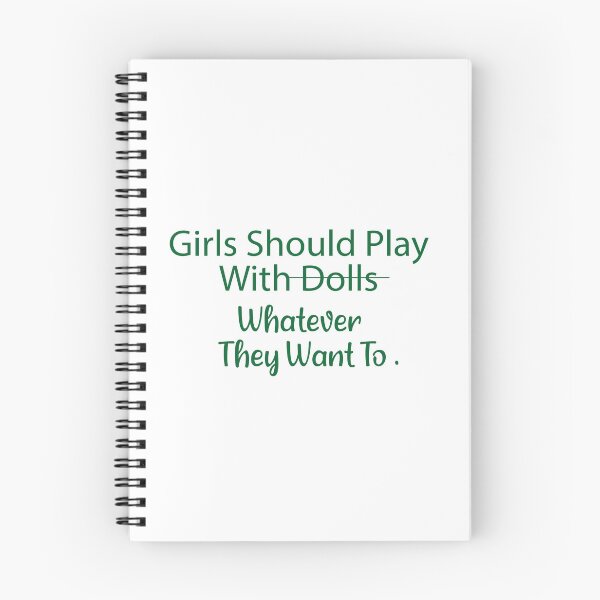 Item preview, Girls Should Play With Dolls Whatever They Want to designed and sold by amazow.