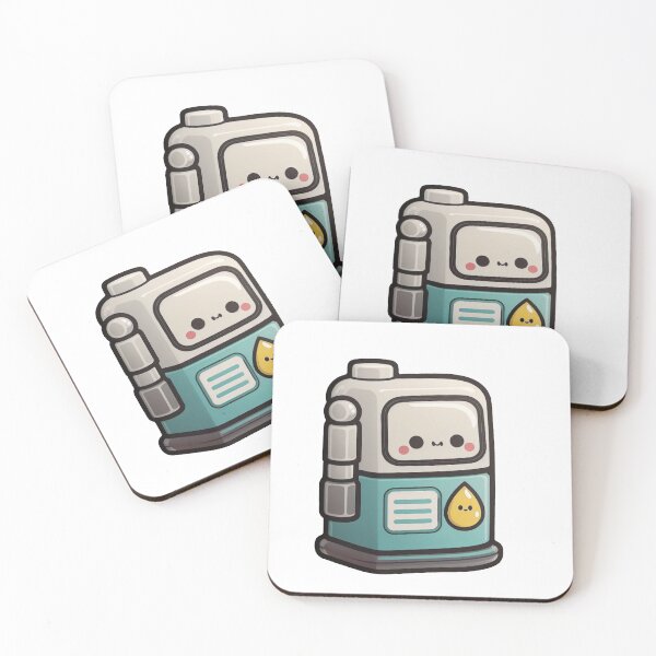 Item preview, Kawaii Gas Tank Pump designed and sold by amtstickers.