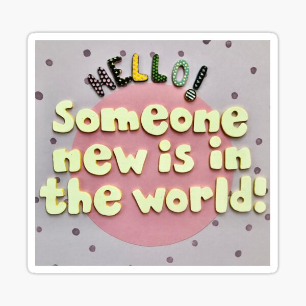 Item preview, Someone New 2 designed and sold by prunellaparsnip.