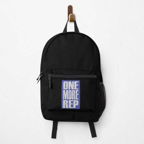 Item preview, One More Rep - Blue, black, white - fitness, motivational designed and sold by Honest-Quotes.