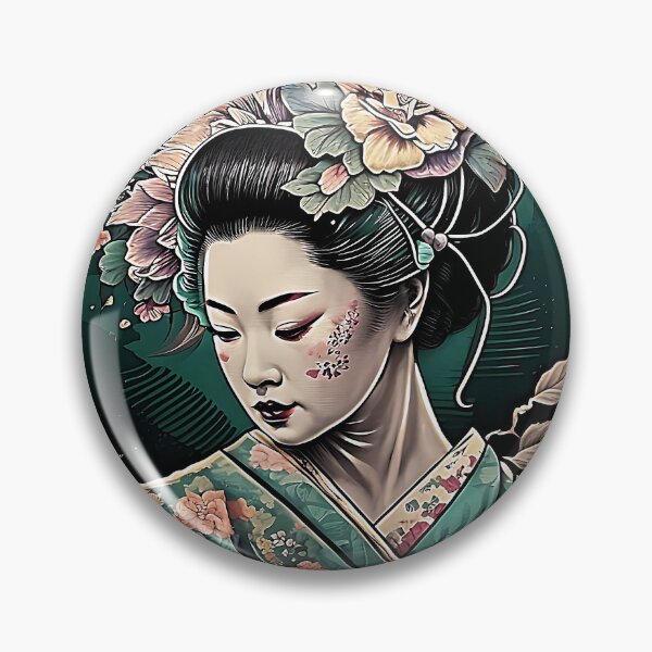 Artikelvorschau, Porträt-Geisha entworfen und verkauft von Yasart3.