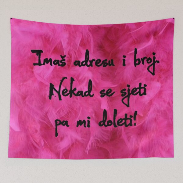 Item preview, Lyrics - Imaš adresu i broj nekad se sjeti pa mi doleti (Ptico mala) designed and sold by Marija Barisic.