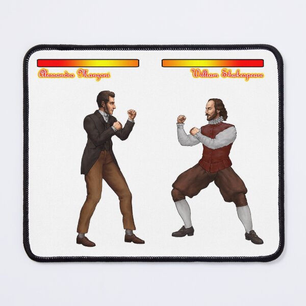 Item preview, Alessandro Manzoni vs William Shakespeare designed and sold by Write-N-Fight.
