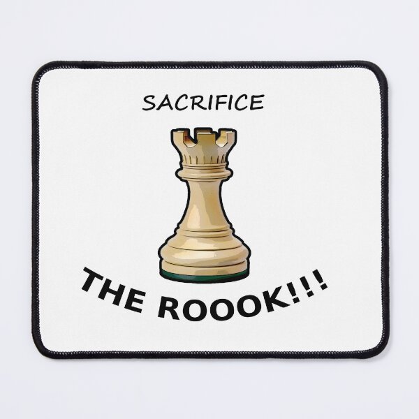 Item preview, Sacrifice the roook chess designed and sold by SvarunPogani.