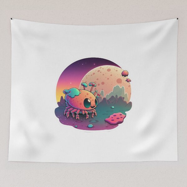 Item preview, Alien crab on an unknown planet. designed and sold by calcoc.