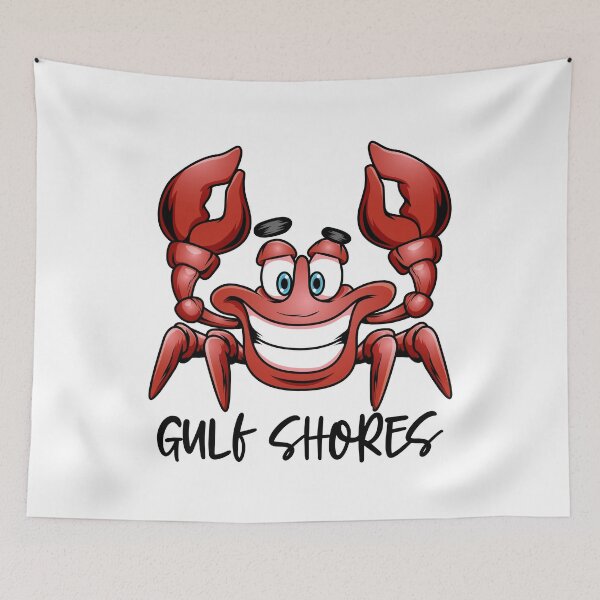 Item preview, Gulf Shores Alabama Beach Crab designed and sold by Meliafroggy.