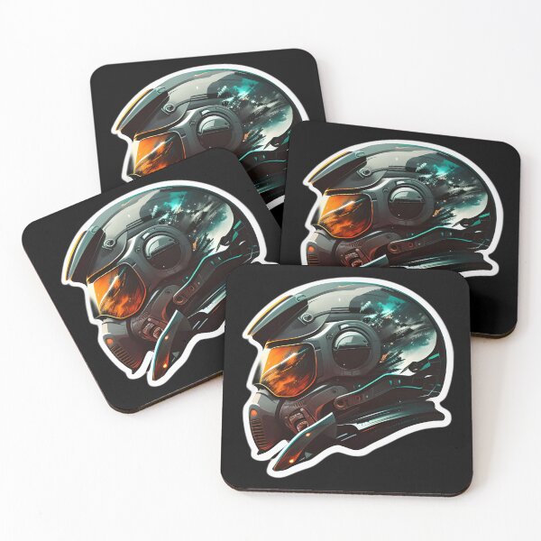 Item preview, Cyberpunk Futuristic Helmet designed and sold by beluxe.