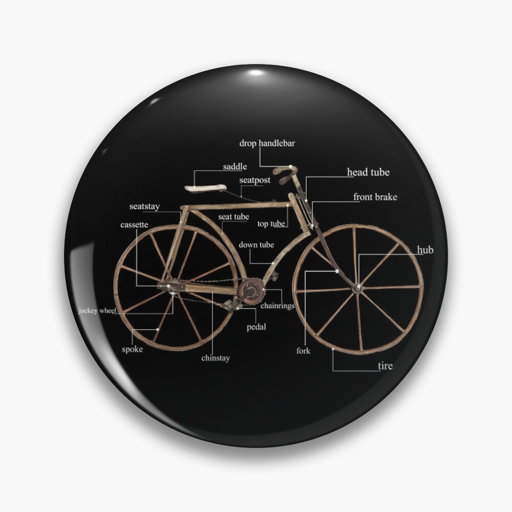 Bicycle wheel hot sale pin