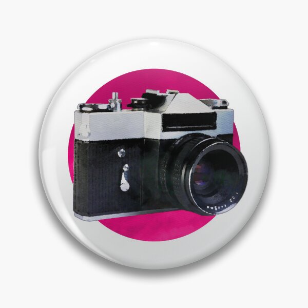 Item preview, Vintage camera in watercolor designed and sold by thelazypigeon.