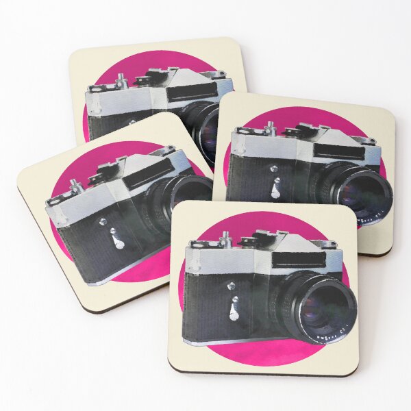 Item preview, Vintage camera in watercolor designed and sold by thelazypigeon.