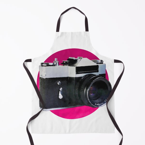 Item preview, Vintage camera in watercolor designed and sold by thelazypigeon.