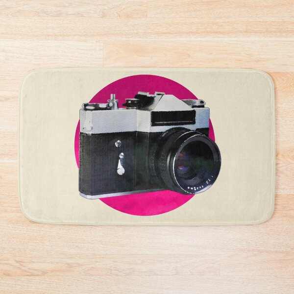 Item preview, Vintage camera in watercolor designed and sold by thelazypigeon.