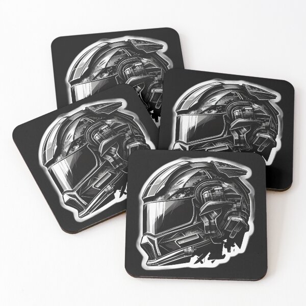 Item preview, Cyberpunk Futuristic Helmet designed and sold by beluxe.