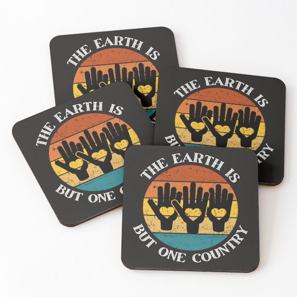 Item preview, The earth is but one country _Retro Sunset  designed and sold by KereetsaOne.