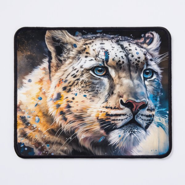 Item preview, Dreamy Snow Leopard designed and sold by wildlifezen.