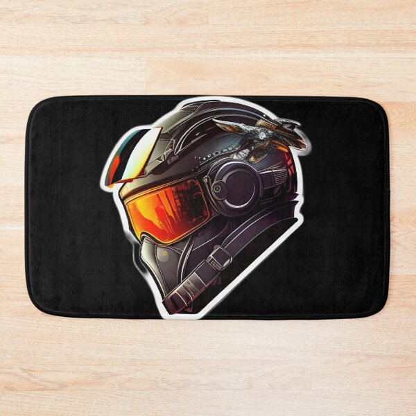 Item preview, Cyberpunk Futuristic Helmet designed and sold by beluxe.