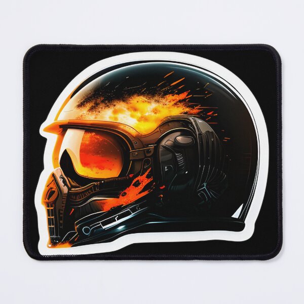 Item preview, Cyberpunk Futuristic Helmet designed and sold by beluxe.