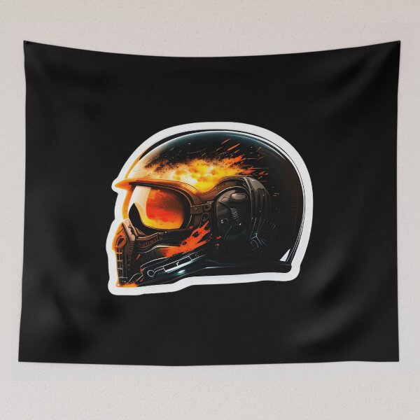 Item preview, Cyberpunk Futuristic Helmet designed and sold by beluxe.