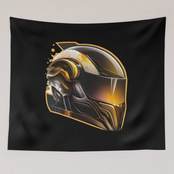 Item preview, Cyberpunk Futuristic Helmet designed and sold by beluxe.