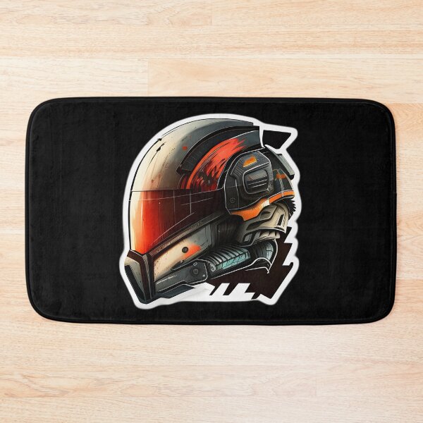 Item preview, Cyberpunk Futuristic Helmet designed and sold by beluxe.