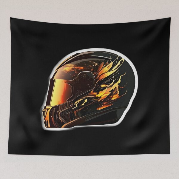 Item preview, Cyberpunk Futuristic Helmet designed and sold by beluxe.