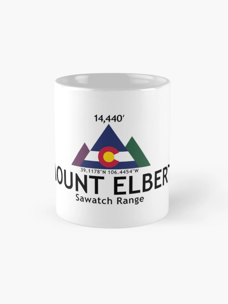 Thumbnail 4 of 6, Coffee Mug, Mount Elbert designed and sold by RazorBrain.
