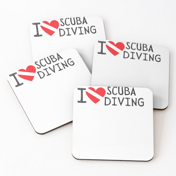 Item preview, I LOVE Scuba Diving Flag designed and sold by Nostraw.