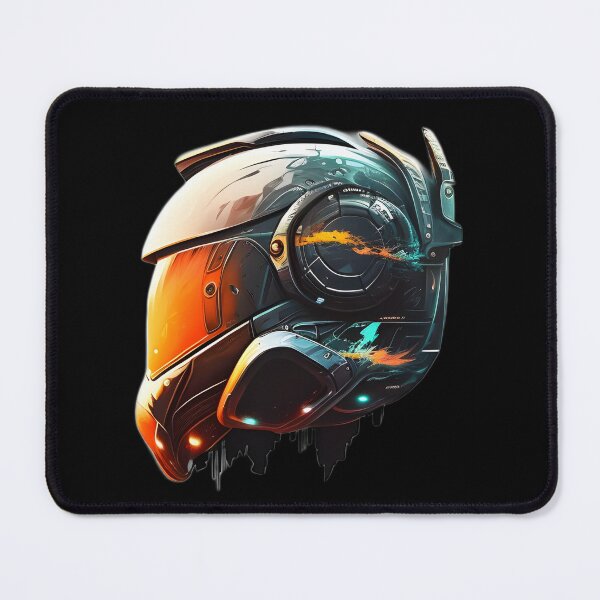 Item preview, Cyberpunk Futuristic Helmet designed and sold by beluxe.