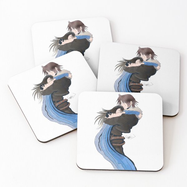 Item preview, Rinoa and Squall - Final Fantasy VIII designed and sold by lartedimarte.