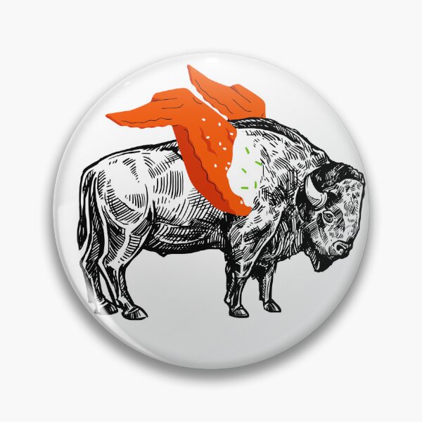 Artikelvorschau, Buffalo Wings entworfen und verkauft von BuckWildDesigns.