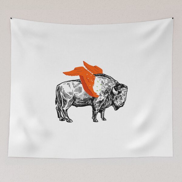 Item preview, Buffalo Wings designed and sold by BuckWildDesigns.