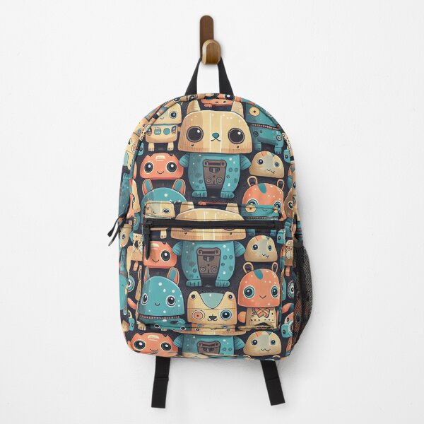 Item preview, Cute Robots Pattern designed and sold by CutePatternsRB.
