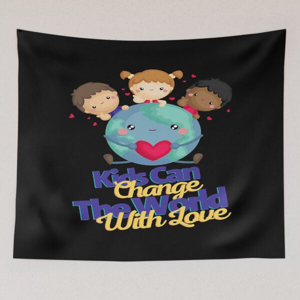 Item preview, Kids Can Change The World With Love. designed and sold by stopamoment.