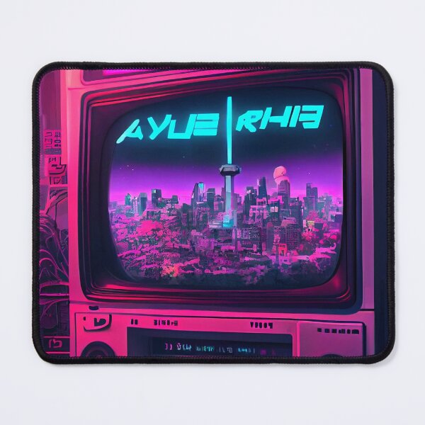 Artikelvorschau, 80er Fernseher (Synthwave Dreams Retrowave Bedroom Lofi Living) entworfen und verkauft von ZGigerBarker.