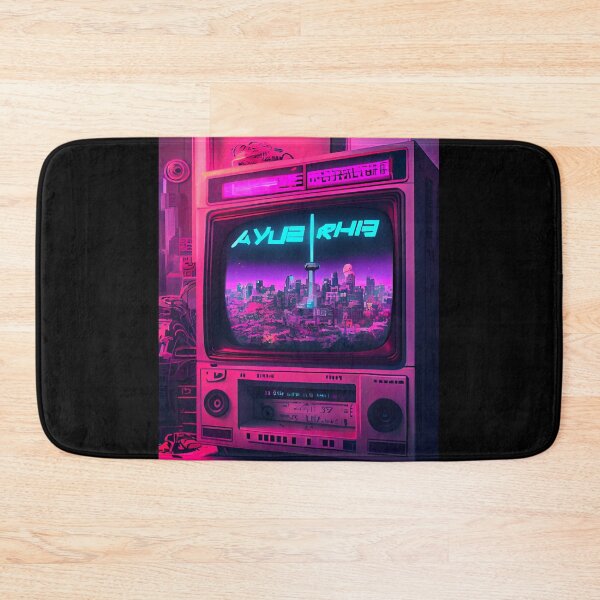Item preview, 80s TV Set (Synthwave Dreams Retrowave Bedroom Lofi Living) designed and sold by ZGigerBarker.
