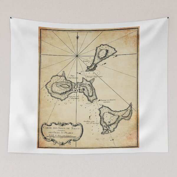 Item preview, Map of Infamous Devil's Island c. 1764 designed and sold by Daniel Hagerman.