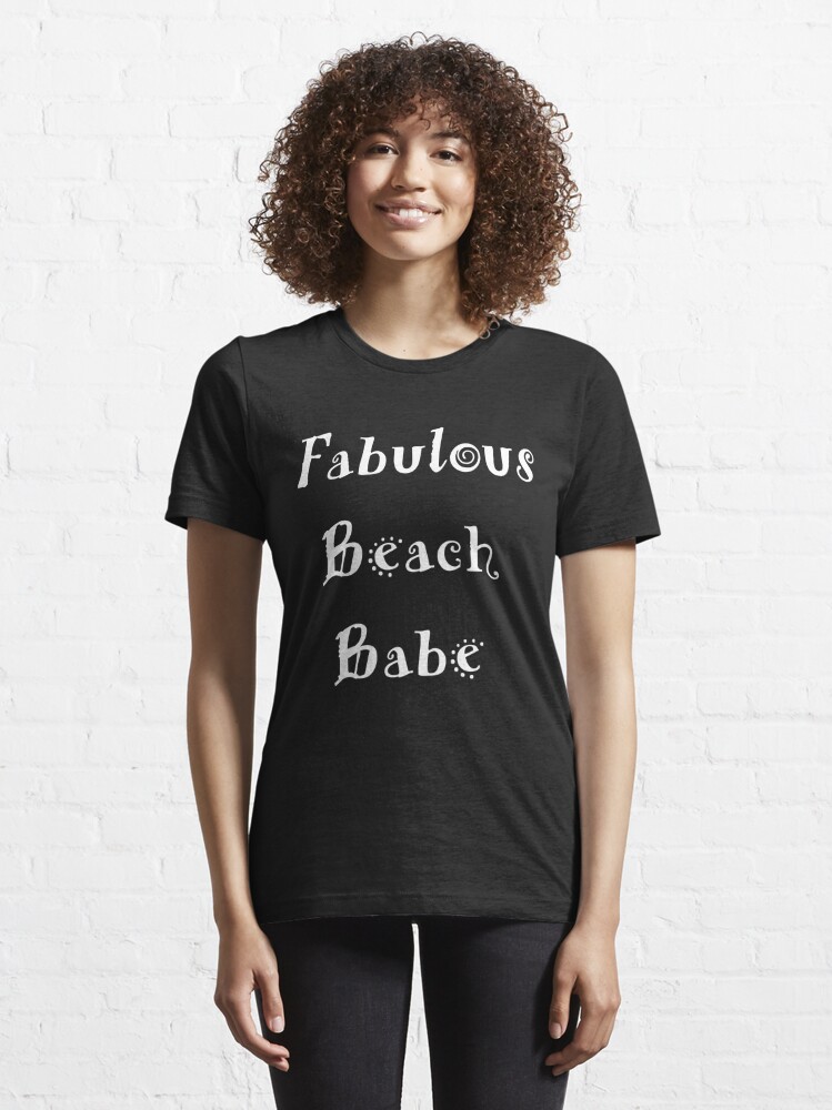 Beach Babe Shirt Black