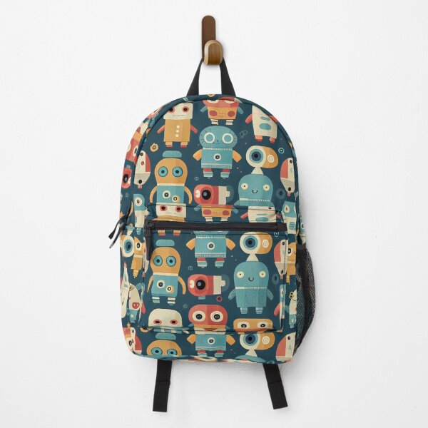 Item preview, Cute Robots Pattern designed and sold by CutePatternsRB.