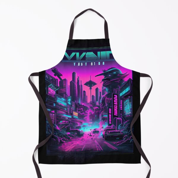 Item preview, Alvveuox 80s Inspired Video Game Poster (Synthwave Dreams Retrowave Bedroom Lofi Living) designed and sold by ZGigerBarker.