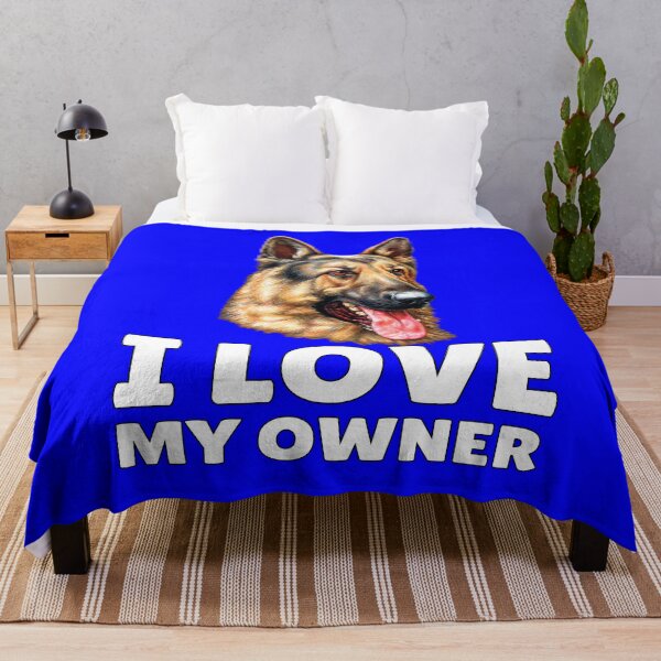 Item preview, German Shepherd Dog Owner I Love My Owner designed and sold by fantasticdesign.