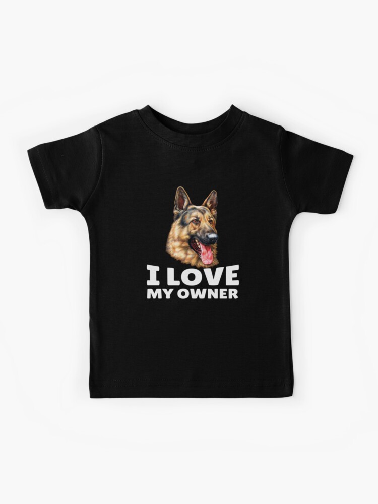 Camiseta para niños for Sale con la obra «Dueño de un perro pastor
