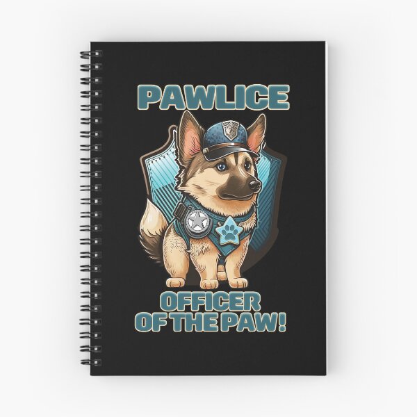 Item preview, Pawlice Officer of the Paw - Police K9 Dog designed and sold by RailoImage.