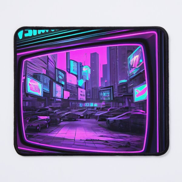 Item preview, Alien TV Set (Synthwave Dreams Retrowave Bedroom Lofi Living) designed and sold by ZGigerBarker.